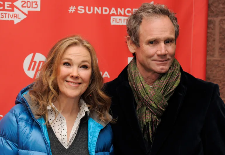 Catherine O'Hara and her husband Bo