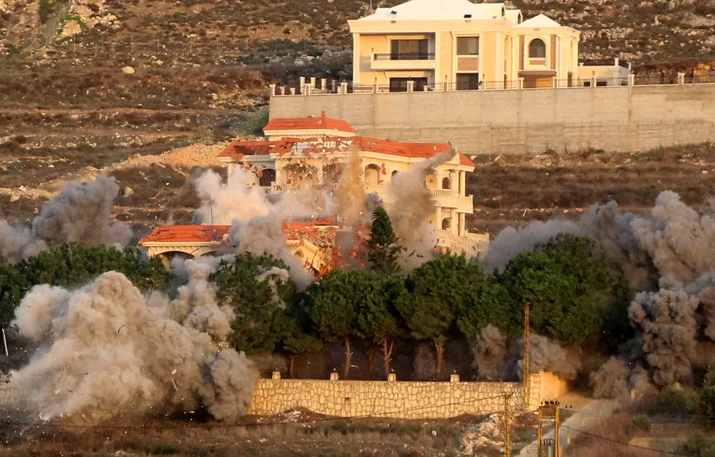 Israel bombs Lebanon saying it targeted Hezbollah and Hamas