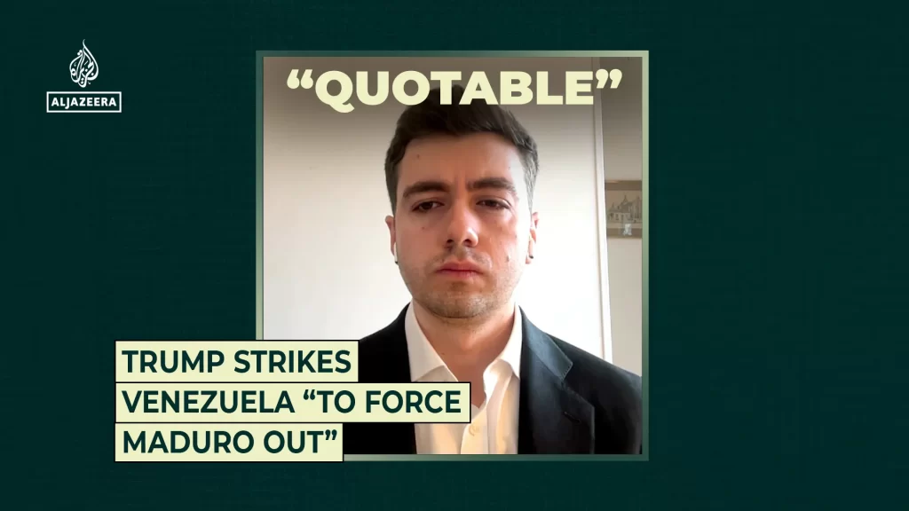 Trump strikes Venezuela “to force Maduro out”